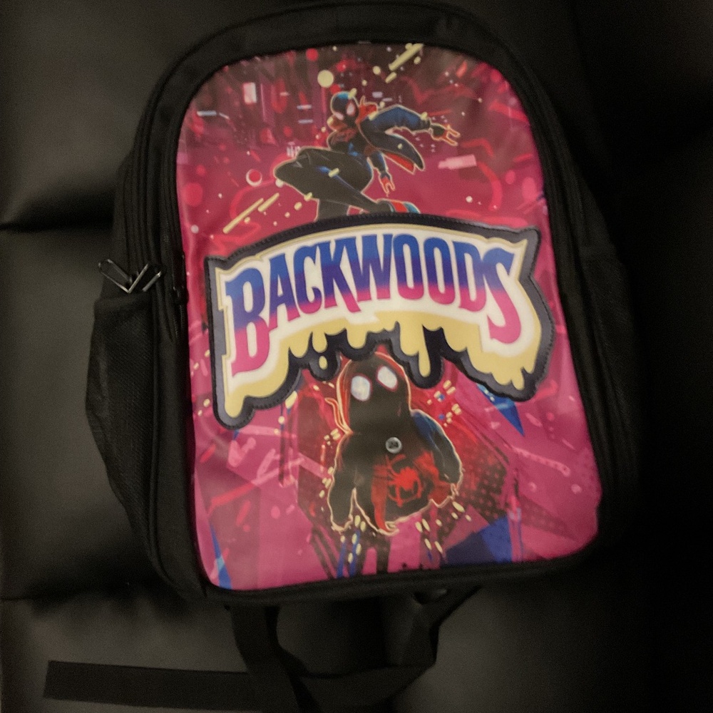 Backwoods Backpack LED LIGHT-UP Lettering RARE! 16”